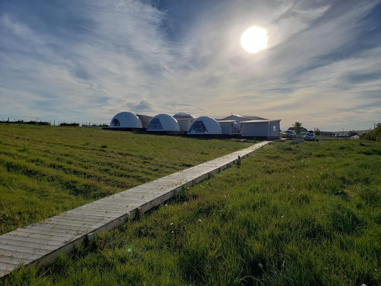 Вілла Garden Domes Пуерто-Наталес Екстер'єр фото